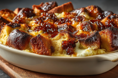 Этот пудинг из кулича &mdash; элегантное спасение для пасхальных остатков. Минимум усилий, а результат впечатляет