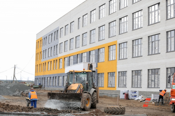 В Красногорске завершается строительство крупной школы на 1100 учеников