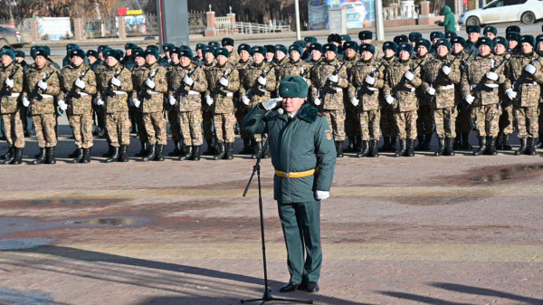 Две тысячи новобранцев приняли присягу в гарнизонах южной группировки войск