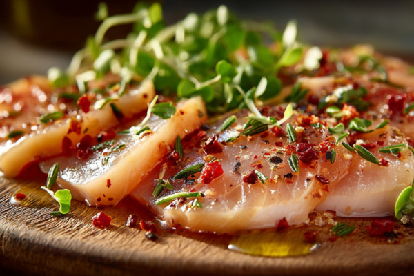 Никакой духовки: как превратить куриное филе в итальянское карпаччо