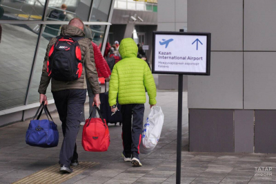В аэропорту Казани задерживаются внутренние и международные рейсы