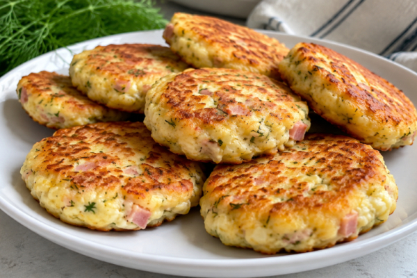 Ленивые пирожки без теста: смешиваю творог, ветчину и яйца &mdash; вкуснее многих беляшей