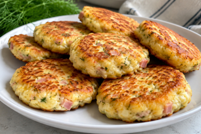 Ленивые пирожки без теста: смешиваю творог, ветчину и яйца &mdash; вкуснее многих беляшей