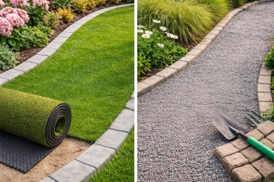 Садовые дорожки &mdash; вечная боль дачников: то дорого, то разваливается через сезон &mdash; собрали 7 бюджетных вариантов, которые реально служат
