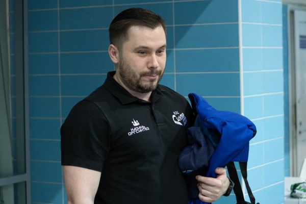 Максим Осмоловский:&laquo;Стараемся всегда помогать детской ватерпольной школе&raquo;.