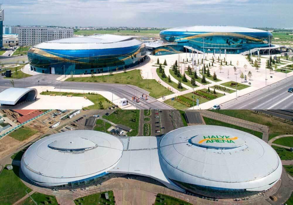В Алматы в коммунальную собственность переданы комплексы Almaty Arena и Halyk Arena