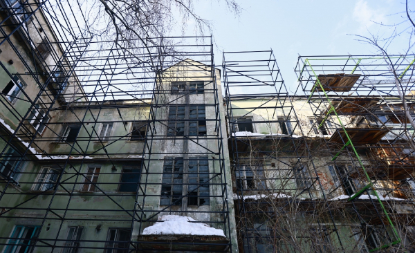 Инженеры признали большую часть Мергасовского дома аварийной в Казани