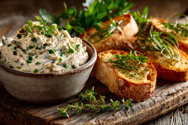 Это масло с тунцом и каперсами стало нашим фаворитом на завтрак. Взбил в блендере &mdash; и готово. На тост, на багет, в лаваш. Пальчики оближешь