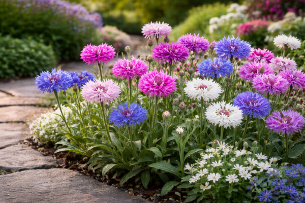 Почему василек так назвали? Легенда и 5 красивых сортов: всё о многолетнике, который известен с давних времён