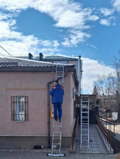 В Рубежном для реабилитационного центра &laquo;Возрождение&raquo; установили систему видеонаблюдения