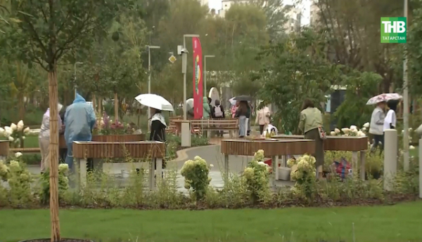 42 общественные территории благоустроят в Татарстане по нацпроекту