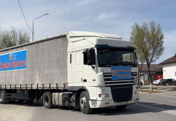 30 тонн продовольствия и одежды отправили жители Туркестанской области