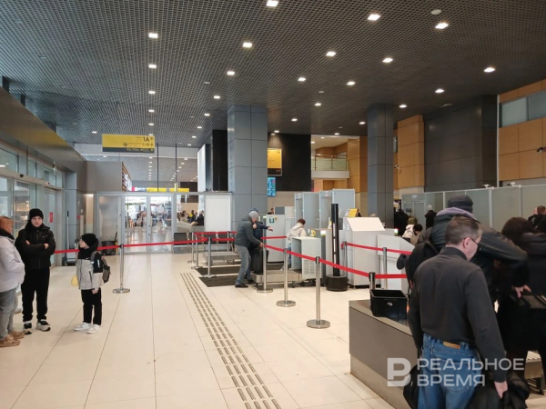 В аэропорту Казани задерживаются семь рейсов на вылет