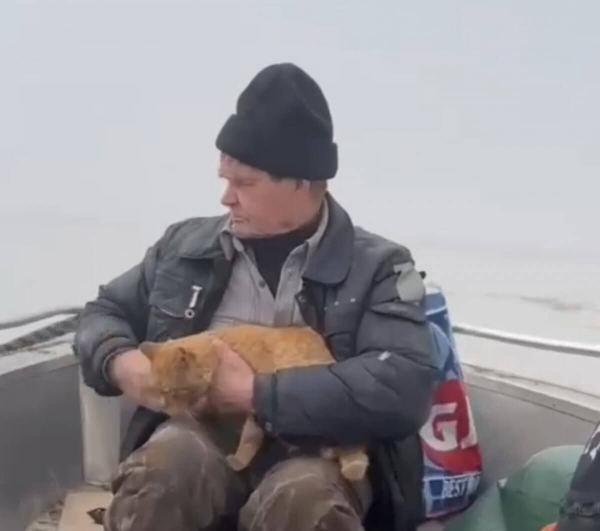 Мужчину с кошкой спасли из плена водной стихии в Акмолинской области