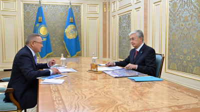 Президент принял акима области Жетісу