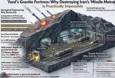 Иран готовился к войне с США, активно создавая подземные города