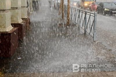 В воскресенье в Татарстане возможны грозы и усиления ветра до 15 м/с