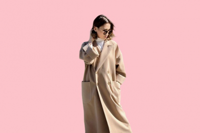 Кашемировое пальто отечественного бренда Aya Rabbim