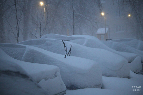 Жителей Татарстана предупредили о надвигающейся метели