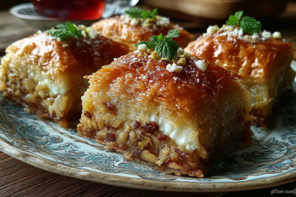 Беру сметану и орехи &mdash; пеку &laquo;ленивую&raquo; пахлаву в 3 слоя: вкуснее восточной и в два раза быстрее