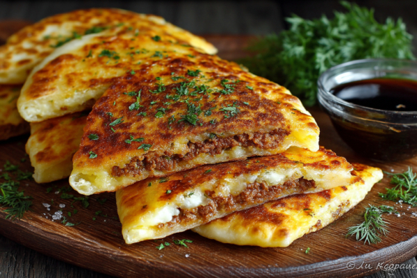 300 г фарша и два лаваша &mdash; через 20 минут на столе кармашки: сочные, сытные, с мясом и зеленью, лучше, чем в чебуречной