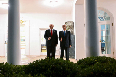 Трамп показал Токаеву, как идёт строительство бального зала