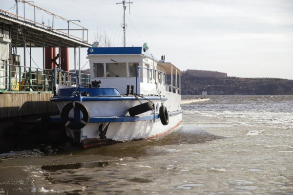 Паромная переправа Аракчино &mdash; Верхний Услон начала работу с 16 апреля