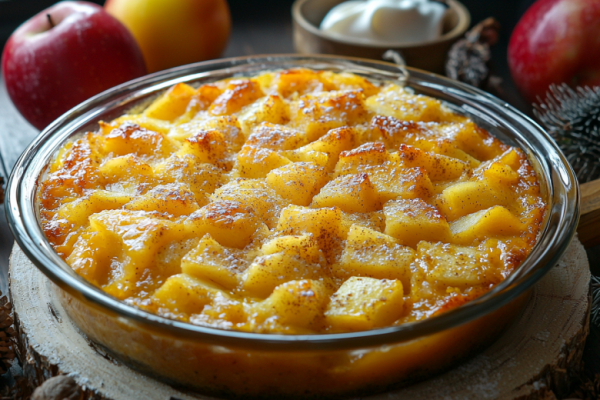 Бургундская яблочная запеканка &mdash; затмит омлеты, сырники и лепешки: завтрак по-французски