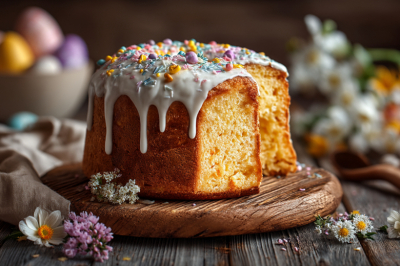 Есть пачка творога и пара яиц? Считайте, что кулич к Пасхе обеспечен: аромат невероятный! Соседи думают, что пеку бисквит