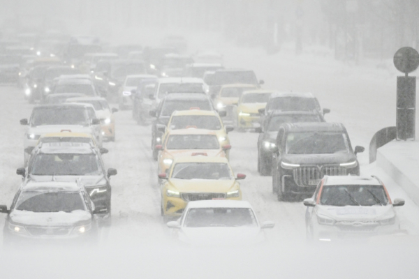 Пробки в Москве 19 февраля: причины, когда закончится снегопад, прогнозы