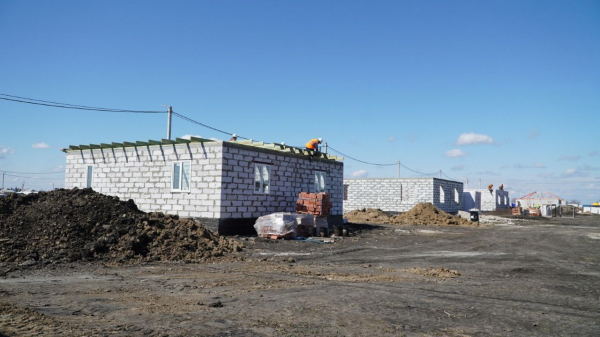 В СКО начали строительство 200 домов для пострадавших от паводков