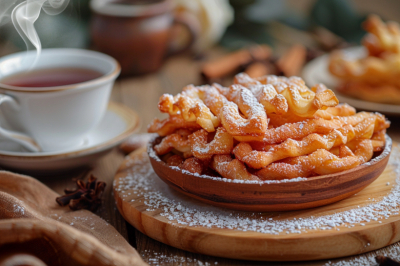 Готовим нежное и хрустящее печенье на водке: рецепт вкусного хвороста