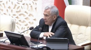Минниханов пожелал Абдулганиеву успехов на посту Председателя Госсовета РТ