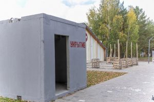 В Нижнекамске появилось первое в Татарстане укрытие в городской среде