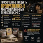 Просроченные продукты превратились в многомиллионный теневой бизнес