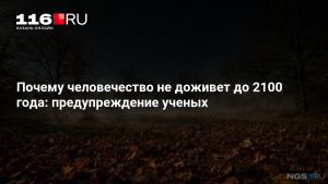 Почему человечество не доживет до 2100 года: предупреждение ученых