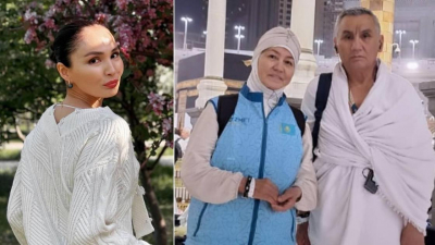 "Боялась за них": Жулдыз Абдукаримова о том, как прошла поездка ее родителей в Мекку