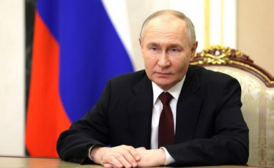 Путин поучаствовал в открытии нового этапа строительства Широтной магистрали скоростного движения