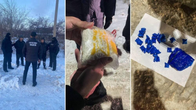 Одну из самых крупных партий "синтетики" изъяли у двух братьев в Петропавловске
