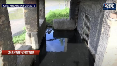 "Идет такая сырость и такая вонь": подвалы домов затопило канализационными стоками в Сарани (видео)