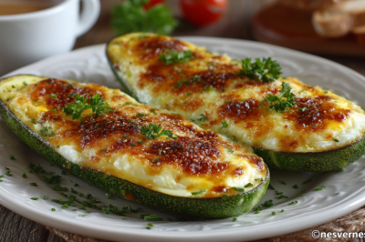 Кабачковые лодочки с яйцом и сыром: вкуснее и быстрее оладий — готовьте на завтрак или ужин