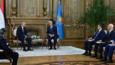 "Истинный друг нашей страны": Токаев встретился с Махмадтоиром Зокирзодой