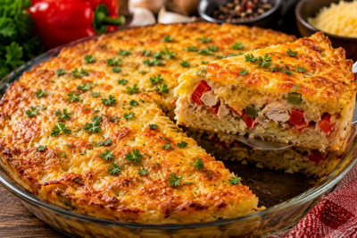 Тру картошку и беру курицу, готовлю запеканку «Праздничная». Получается ужин, который исчезает со стола быстрее котлет